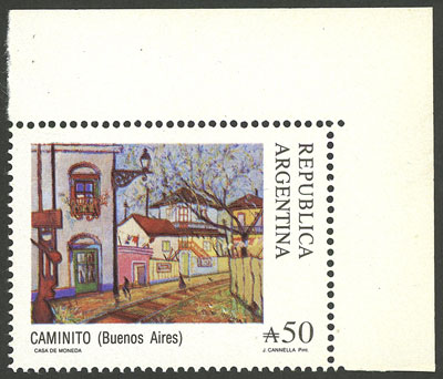 Lot 628 - Argentina general issues -  Guillermo Jalil - Philatino Auction # 2430 ARGENTINA: Very good selection of varied material (including rarities), with very convenient starts!
