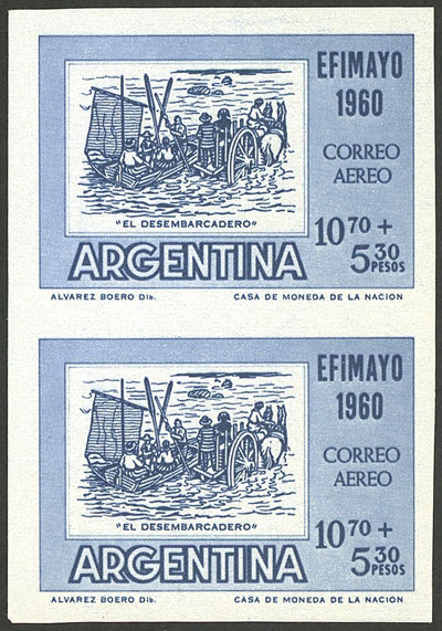 Lot 523 - Argentina general issues -  Guillermo Jalil - Philatino Auction # 2430 ARGENTINA: Very good selection of varied material (including rarities), with very convenient starts!
