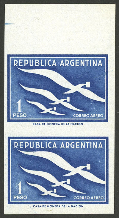Lot 497 - Argentina general issues -  Guillermo Jalil - Philatino Auction # 2430 ARGENTINA: Very good selection of varied material (including rarities), with very convenient starts!