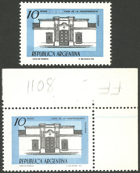 Lot 605 - Argentina general issues -  Guillermo Jalil - Philatino Auction # 2430 ARGENTINA: Very good selection of varied material (including rarities), with very convenient starts!