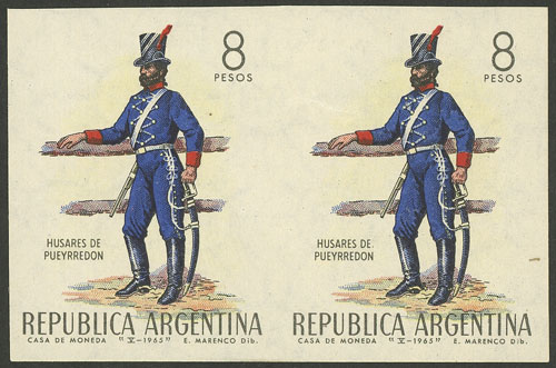 Lot 558 - Argentina general issues -  Guillermo Jalil - Philatino Auction # 2430 ARGENTINA: Very good selection of varied material (including rarities), with very convenient starts!
