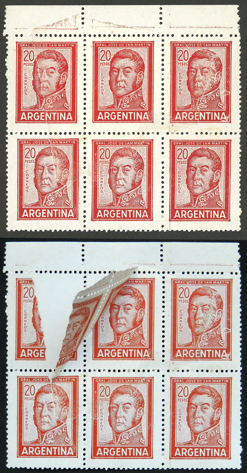Lot 551 - Argentina general issues -  Guillermo Jalil - Philatino Auction # 2430 ARGENTINA: Very good selection of varied material (including rarities), with very convenient starts!
