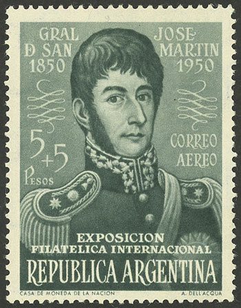 Lot 450 - Argentina general issues -  Guillermo Jalil - Philatino Auction # 2430 ARGENTINA: Very good selection of varied material (including rarities), with very convenient starts!