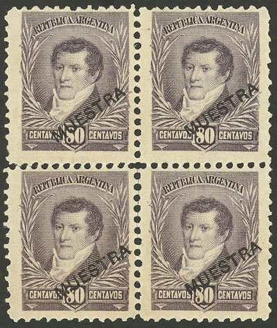 Lot 142 - Argentina general issues -  Guillermo Jalil - Philatino Auction # 2430 ARGENTINA: Very good selection of varied material (including rarities), with very convenient starts!