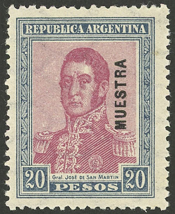 Lot 203 - Argentina general issues -  Guillermo Jalil - Philatino Auction # 2430 ARGENTINA: Very good selection of varied material (including rarities), with very convenient starts!