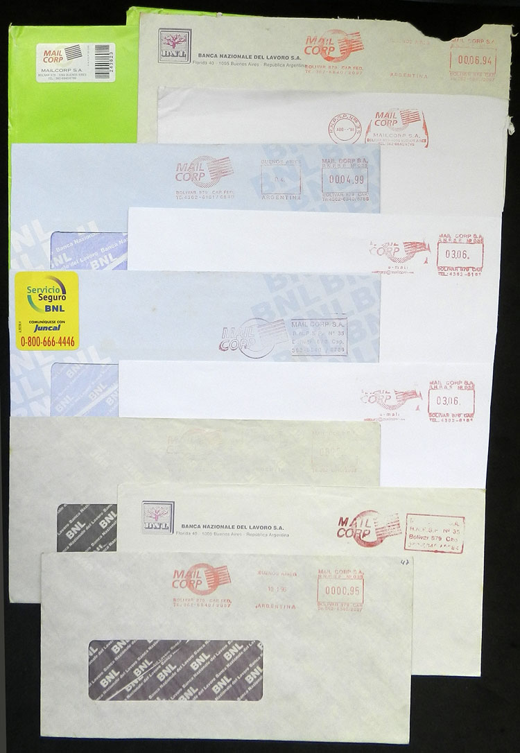 Lot 904 - Argentina private posts - Guillermo Jalil - Philatino Auction # 2430 ARGENTINA: Very good selection of varied material (including rarities), with very convenient starts! Lot 904 - Argentina private posts - Guillermo Jalil - Philatino Auction # 2430 ARGENTINA: Very good selection of varied material (including rarities), with very convenient starts!