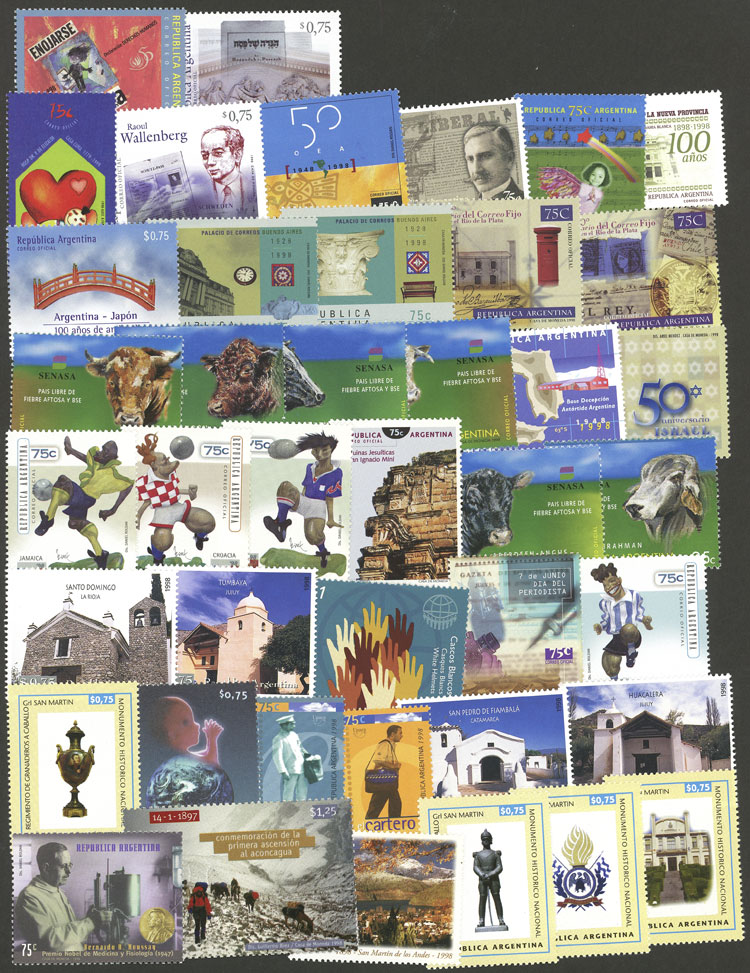 Lot 660 - Argentina general issues - Guillermo Jalil - Philatino Auction # 2430 ARGENTINA: Very good selection of varied material (including rarities), with very convenient starts! Lot 660 - Argentina general issues - Guillermo Jalil - Philatino Auction # 2430 ARGENTINA: Very good selection of varied material (including rarities), with very convenient starts!