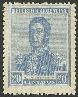 Lot 223 - Argentina general issues -  Guillermo Jalil - Philatino Auction # 2430 ARGENTINA: Very good selection of varied material (including rarities), with very convenient starts!