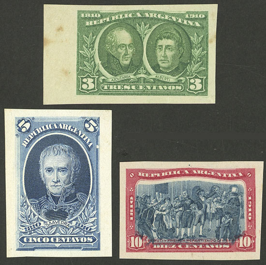 Lot 177 - Argentina general issues -  Guillermo Jalil - Philatino Auction # 2430 ARGENTINA: Very good selection of varied material (including rarities), with very convenient starts!