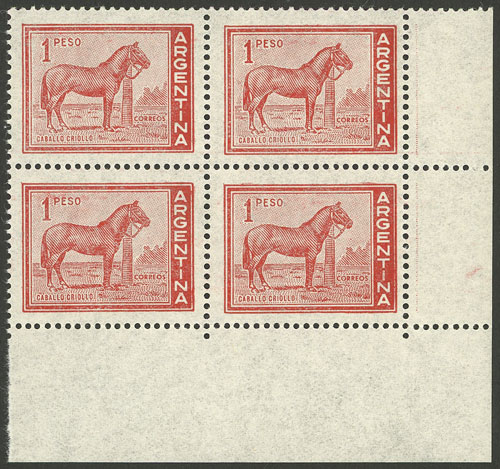 Lot 504 - Argentina general issues -  Guillermo Jalil - Philatino Auction # 2430 ARGENTINA: Very good selection of varied material (including rarities), with very convenient starts!