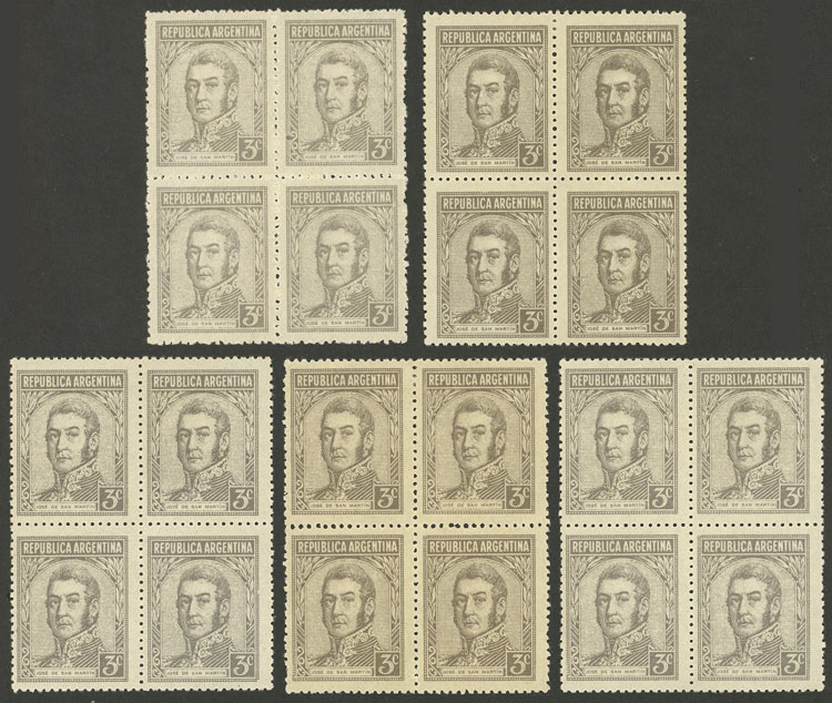 Lot 337 - Argentina general issues - Guillermo Jalil - Philatino Auction # 2430 ARGENTINA: Very good selection of varied material (including rarities), with very convenient starts! Lot 337 - Argentina general issues - Guillermo Jalil - Philatino Auction # 2430 ARGENTINA: Very good selection of varied material (including rarities), with very convenient starts!