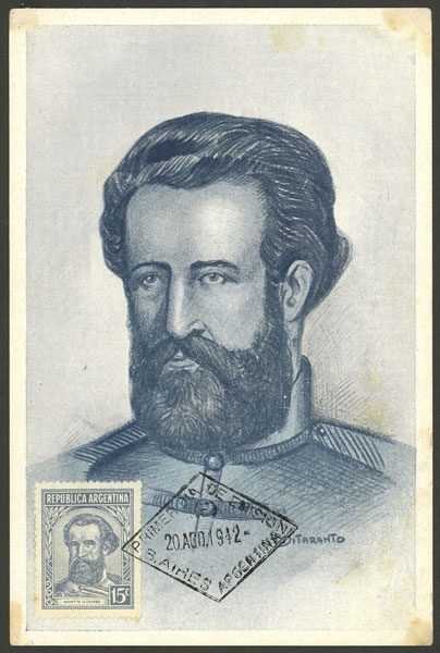 Lot 395 - Argentina general issues -  Guillermo Jalil - Philatino Auction # 2430 ARGENTINA: Very good selection of varied material (including rarities), with very convenient starts!