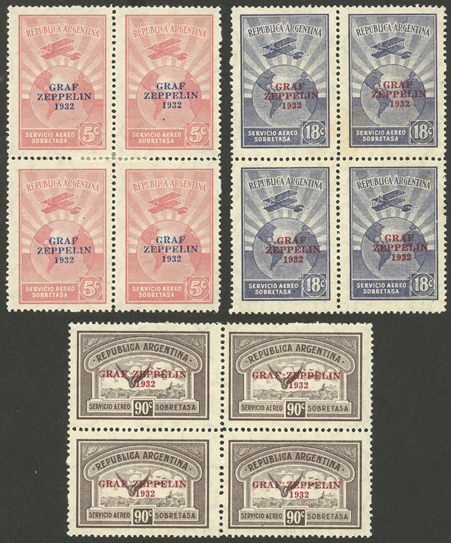 Lot 285 - Argentina general issues -  Guillermo Jalil - Philatino Auction # 2430 ARGENTINA: Very good selection of varied material (including rarities), with very convenient starts!