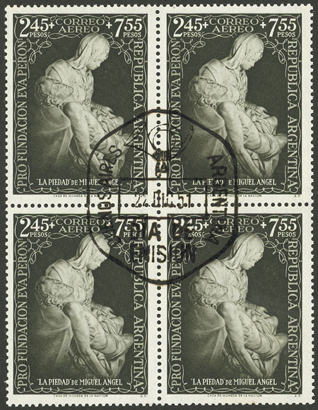 Lot 455 - Argentina general issues - Guillermo Jalil - Philatino Auction # 2430 ARGENTINA: Very good selection of varied material (including rarities), with very convenient starts! Lot 455 - Argentina general issues - Guillermo Jalil - Philatino Auction # 2430 ARGENTINA: Very good selection of varied material (including rarities), with very convenient starts!