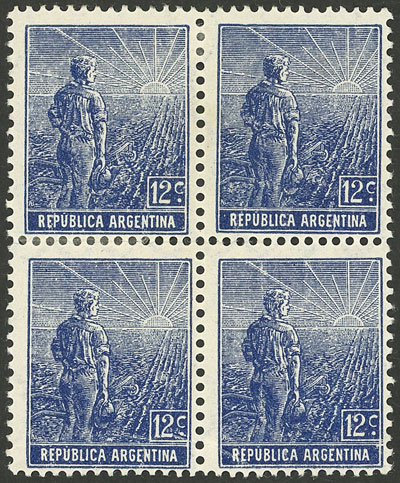Lot 188 - Argentina general issues -  Guillermo Jalil - Philatino Auction # 2430 ARGENTINA: Very good selection of varied material (including rarities), with very convenient starts!
