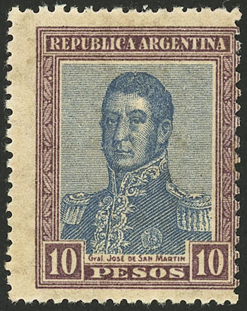 Lot 202 - Argentina general issues -  Guillermo Jalil - Philatino Auction # 2430 ARGENTINA: Very good selection of varied material (including rarities), with very convenient starts!
