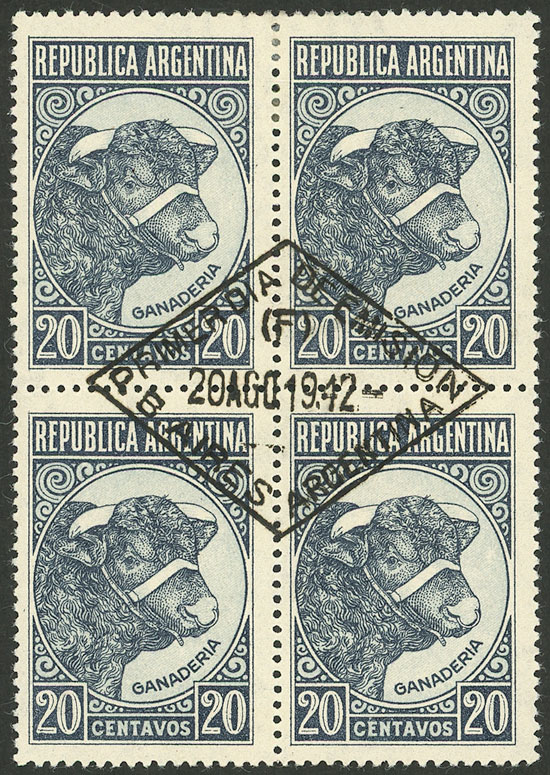 Lot 399 - Argentina general issues -  Guillermo Jalil - Philatino Auction # 2430 ARGENTINA: Very good selection of varied material (including rarities), with very convenient starts!