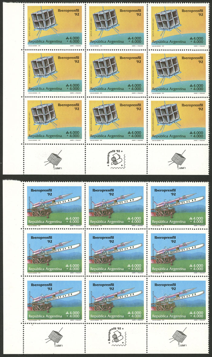 Lot 643 - Argentina general issues -  Guillermo Jalil - Philatino Auction # 2430 ARGENTINA: Very good selection of varied material (including rarities), with very convenient starts!