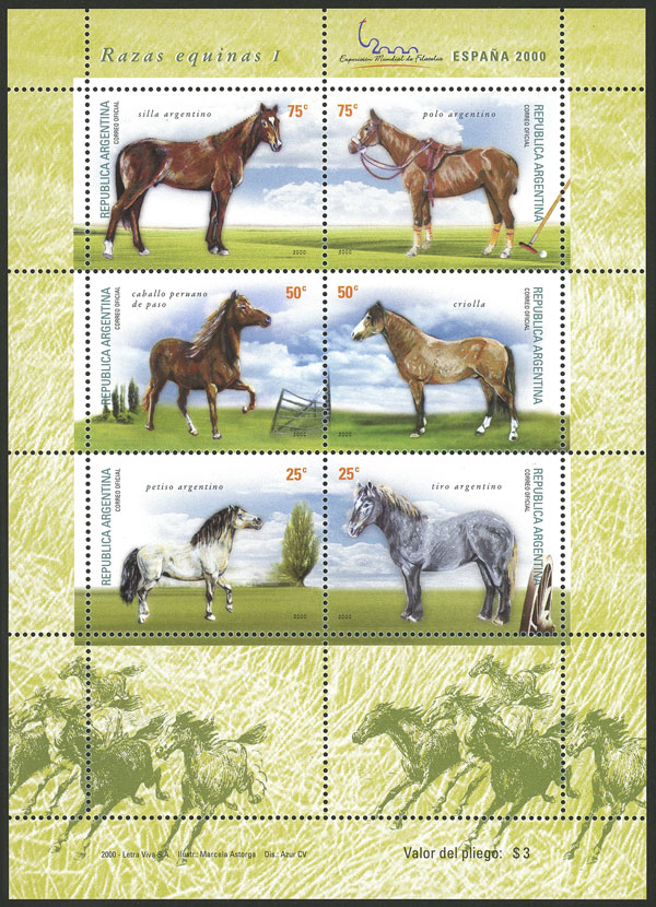 Lot 737 - Argentina souvenir sheets - Guillermo Jalil - Philatino Auction # 2430 ARGENTINA: Very good selection of varied material (including rarities), with very convenient starts! Lot 737 - Argentina souvenir sheets - Guillermo Jalil - Philatino Auction # 2430 ARGENTINA: Very good selection of varied material (including rarities), with very convenient starts!