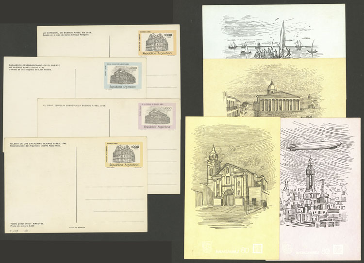 Lot 813 - Argentina Postal stationery - Guillermo Jalil - Philatino Auction # 2430 ARGENTINA: Very good selection of varied material (including rarities), with very convenient starts! Lot 813 - Argentina Postal stationery - Guillermo Jalil - Philatino Auction # 2430 ARGENTINA: Very good selection of varied material (including rarities), with very convenient starts!