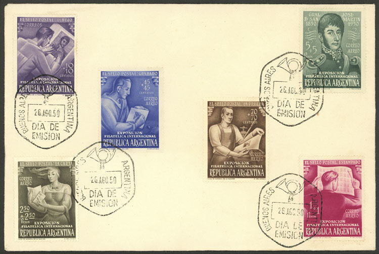 Lot 448 - Argentina general issues -  Guillermo Jalil - Philatino Auction # 2430 ARGENTINA: Very good selection of varied material (including rarities), with very convenient starts!