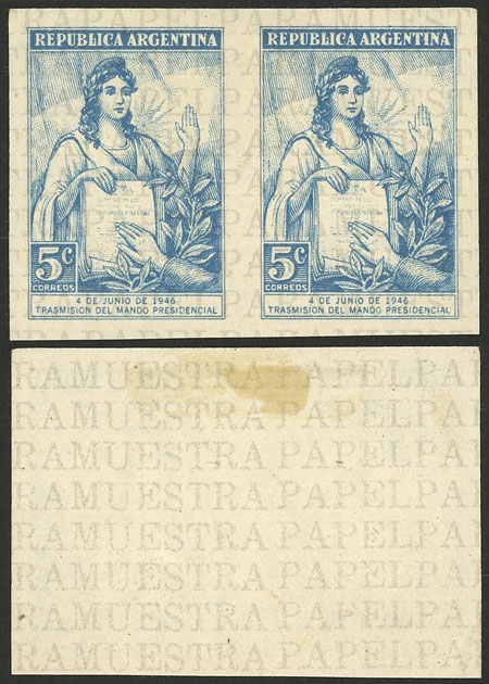 Lot 420 - Argentina general issues -  Guillermo Jalil - Philatino Auction # 2430 ARGENTINA: Very good selection of varied material (including rarities), with very convenient starts!