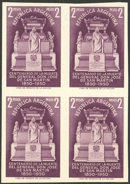 Lot 445 - Argentina general issues -  Guillermo Jalil - Philatino Auction # 2430 ARGENTINA: Very good selection of varied material (including rarities), with very convenient starts!