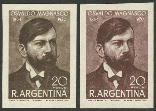Lot 569 - Argentina general issues -  Guillermo Jalil - Philatino Auction # 2430 ARGENTINA: Very good selection of varied material (including rarities), with very convenient starts!