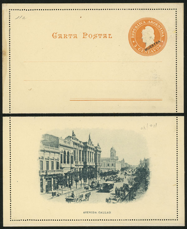 Lot 777 - Argentina Postal stationery -  Guillermo Jalil - Philatino Auction # 2430 ARGENTINA: Very good selection of varied material (including rarities), with very convenient starts!