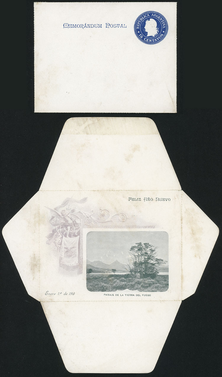 Lot 804 - Argentina Postal stationery - Guillermo Jalil - Philatino Auction # 2430 ARGENTINA: Very good selection of varied material (including rarities), with very convenient starts! Lot 804 - Argentina Postal stationery - Guillermo Jalil - Philatino Auction # 2430 ARGENTINA: Very good selection of varied material (including rarities), with very convenient starts!