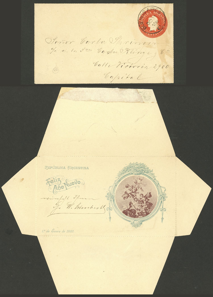 Lot 792 - Argentina Postal stationery -  Guillermo Jalil - Philatino Auction # 2430 ARGENTINA: Very good selection of varied material (including rarities), with very convenient starts!