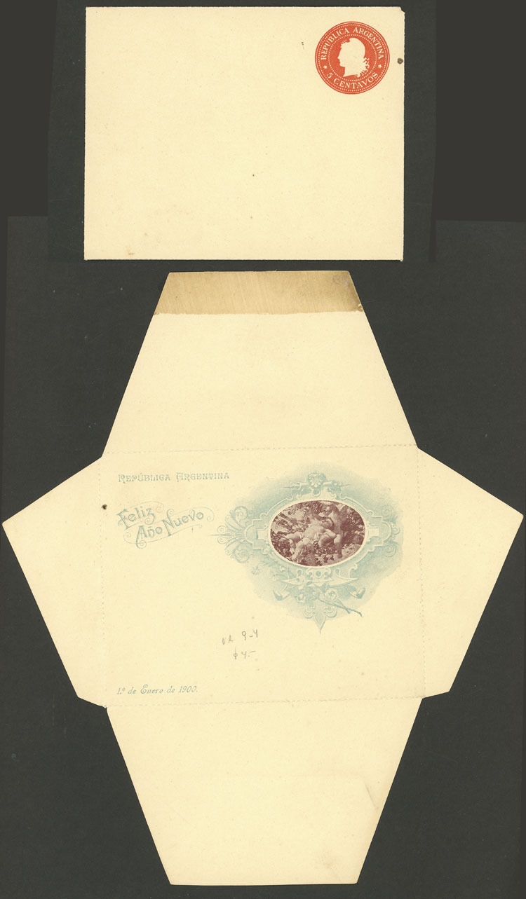 Lot 789 - Argentina Postal stationery -  Guillermo Jalil - Philatino Auction # 2430 ARGENTINA: Very good selection of varied material (including rarities), with very convenient starts!