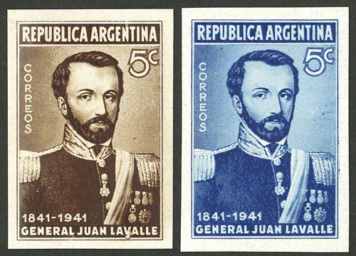 Lot 378 - Argentina general issues -  Guillermo Jalil - Philatino Auction # 2430 ARGENTINA: Very good selection of varied material (including rarities), with very convenient starts!