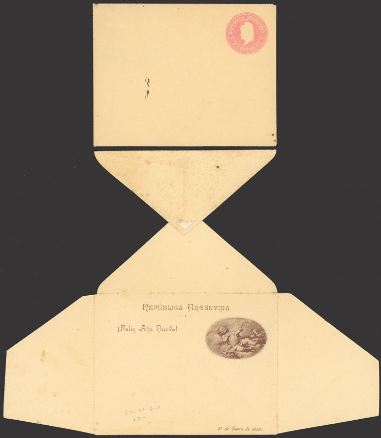 Lot 788 - Argentina Postal stationery -  Guillermo Jalil - Philatino Auction # 2430 ARGENTINA: Very good selection of varied material (including rarities), with very convenient starts!