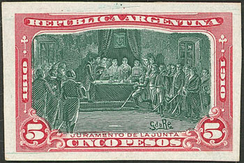 Lot 179 - Argentina general issues -  Guillermo Jalil - Philatino Auction # 2430 ARGENTINA: Very good selection of varied material (including rarities), with very convenient starts!
