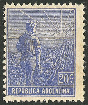 Lot 189 - Argentina general issues -  Guillermo Jalil - Philatino Auction # 2430 ARGENTINA: Very good selection of varied material (including rarities), with very convenient starts!