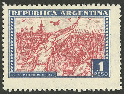 Lot 278 - Argentina general issues -  Guillermo Jalil - Philatino Auction # 2430 ARGENTINA: Very good selection of varied material (including rarities), with very convenient starts!