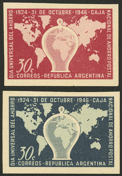 Lot 424 - Argentina general issues -  Guillermo Jalil - Philatino Auction # 2430 ARGENTINA: Very good selection of varied material (including rarities), with very convenient starts!
