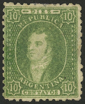 Lot 35 - Argentina rivadavias -  Guillermo Jalil - Philatino Auction # 2430 ARGENTINA: Very good selection of varied material (including rarities), with very convenient starts!