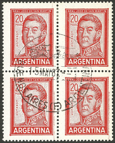 Lot 550 - Argentina general issues -  Guillermo Jalil - Philatino Auction # 2430 ARGENTINA: Very good selection of varied material (including rarities), with very convenient starts!