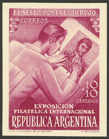 Lot 447 - Argentina general issues -  Guillermo Jalil - Philatino Auction # 2430 ARGENTINA: Very good selection of varied material (including rarities), with very convenient starts!