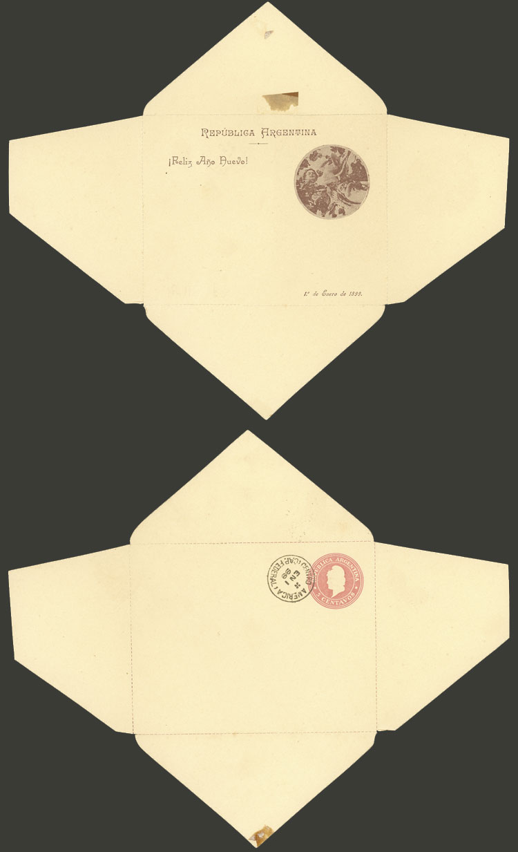Lot 786 - Argentina Postal stationery -  Guillermo Jalil - Philatino Auction # 2430 ARGENTINA: Very good selection of varied material (including rarities), with very convenient starts!