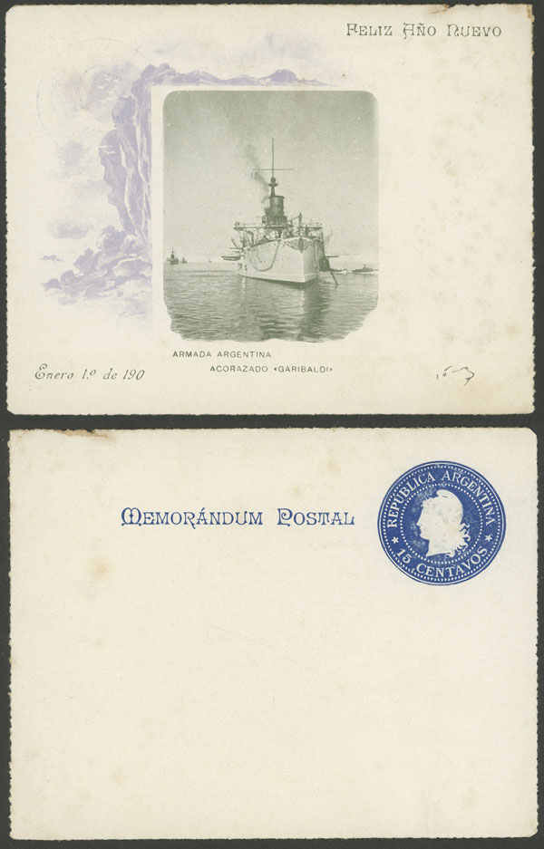 Lot 803 - Argentina Postal stationery - Guillermo Jalil - Philatino Auction # 2430 ARGENTINA: Very good selection of varied material (including rarities), with very convenient starts! Lot 803 - Argentina Postal stationery - Guillermo Jalil - Philatino Auction # 2430 ARGENTINA: Very good selection of varied material (including rarities), with very convenient starts!