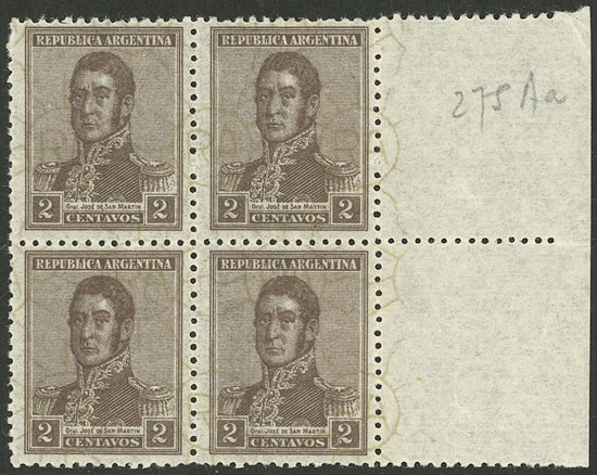 Lot 234 - Argentina general issues - Guillermo Jalil - Philatino Auction # 2430 ARGENTINA: Very good selection of varied material (including rarities), with very convenient starts! Lot 234 - Argentina general issues - Guillermo Jalil - Philatino Auction # 2430 ARGENTINA: Very good selection of varied material (including rarities), with very convenient starts!