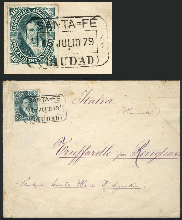 Lot 820 - Argentina postal history - Guillermo Jalil - Philatino Auction # 2430 ARGENTINA: Very good selection of varied material (including rarities), with very convenient starts! Lot 820 - Argentina postal history - Guillermo Jalil - Philatino Auction # 2430 ARGENTINA: Very good selection of varied material (including rarities), with very convenient starts!
