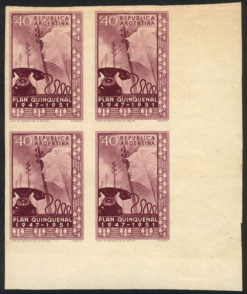 Lot 452 - Argentina general issues - Guillermo Jalil - Philatino Auction # 2430 ARGENTINA: Very good selection of varied material (including rarities), with very convenient starts! Lot 452 - Argentina general issues - Guillermo Jalil - Philatino Auction # 2430 ARGENTINA: Very good selection of varied material (including rarities), with very convenient starts!