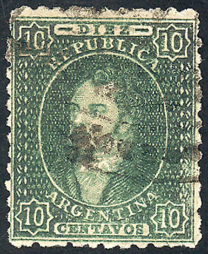 Lot 37 - Argentina rivadavias -  Guillermo Jalil - Philatino Auction # 2430 ARGENTINA: Very good selection of varied material (including rarities), with very convenient starts!