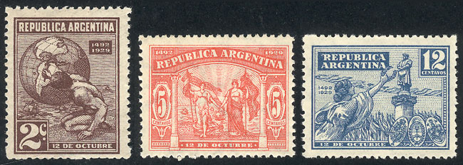Lot 266 - Argentina general issues -  Guillermo Jalil - Philatino Auction # 2430 ARGENTINA: Very good selection of varied material (including rarities), with very convenient starts!