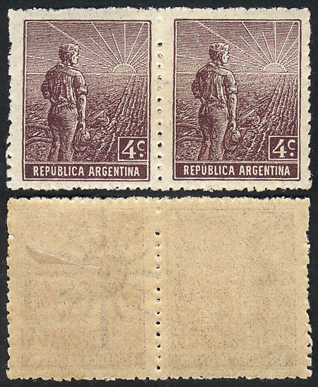 Lot 184 - Argentina general issues -  Guillermo Jalil - Philatino Auction # 2430 ARGENTINA: Very good selection of varied material (including rarities), with very convenient starts!