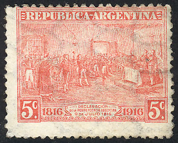 Lot 195 - Argentina general issues -  Guillermo Jalil - Philatino Auction # 2430 ARGENTINA: Very good selection of varied material (including rarities), with very convenient starts!